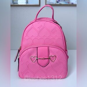 Juicy Couture Pink Heart Backpack